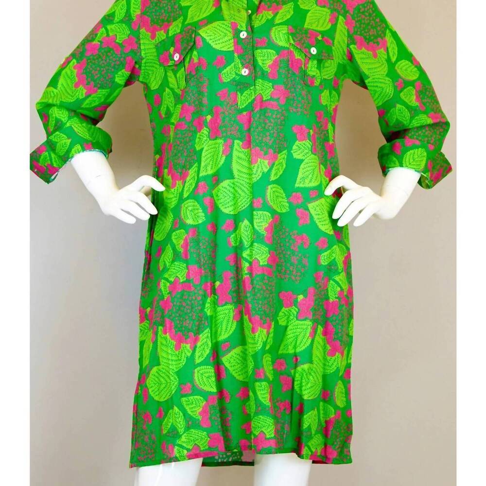 NEW LA PLAGE women's la jolla mini dress in hydrangea green